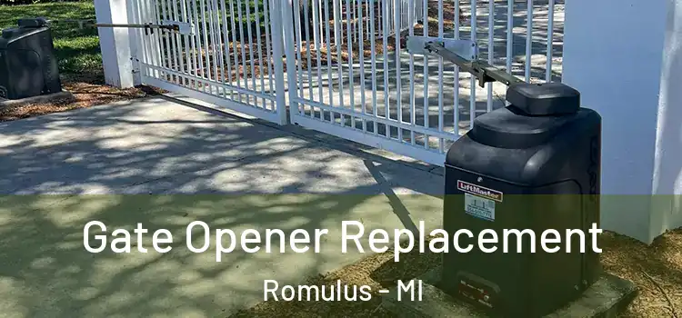 Gate Opener Replacement Romulus - MI