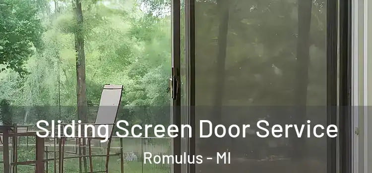 Sliding Screen Door Service Romulus - MI